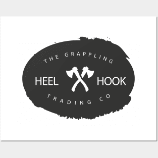 Heelhook - The Grappling Trading Co [Dark] Posters and Art